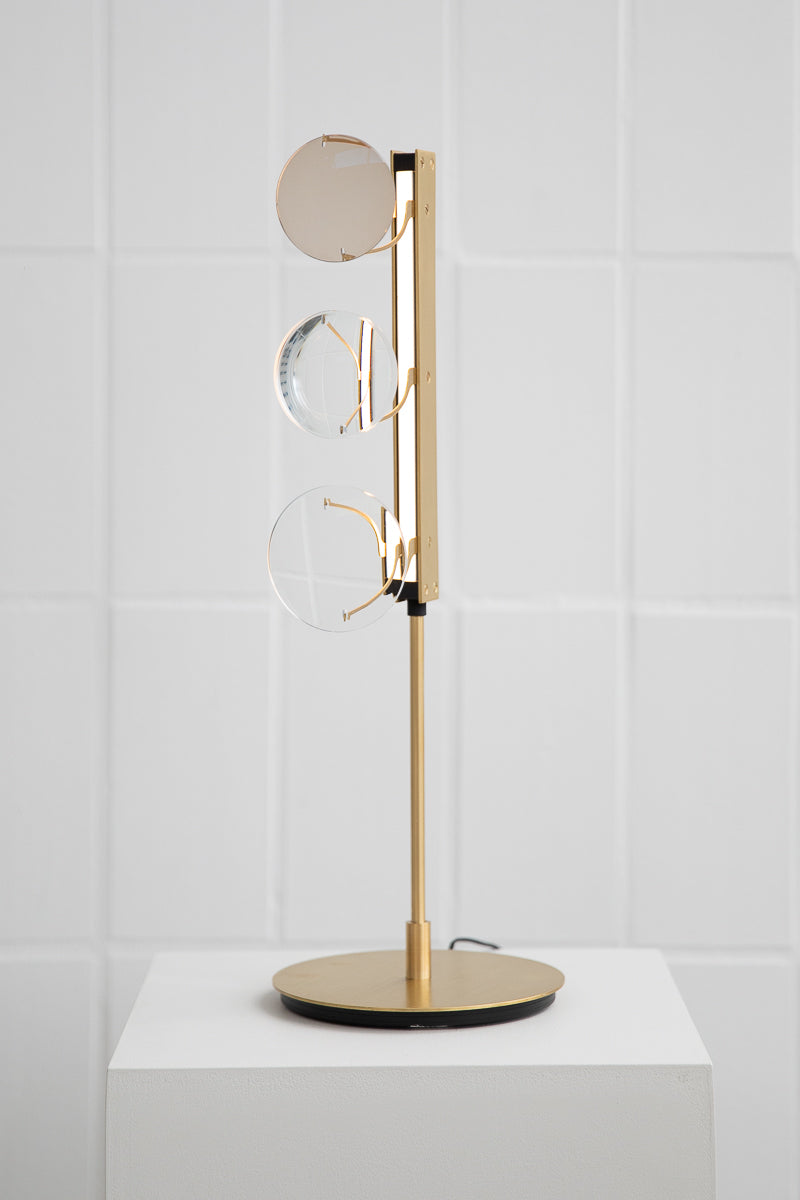 Lens Luminaire Table Lamp